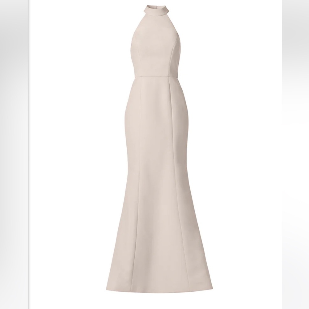 Amsale Austin Dress in champagne